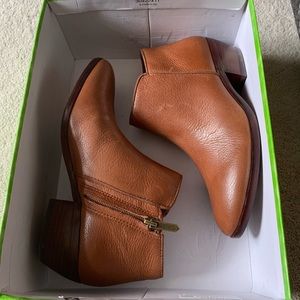 Sam Edelman Petty leather boots size 5.5 brown